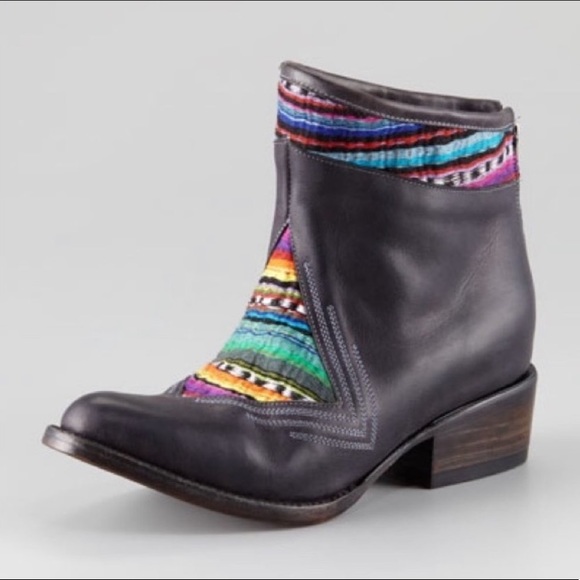 Freebird by Steven Shoes - Last Chance Rare FREEBIRD by Steven Aztlo Tapestry Leather Low Boot 6